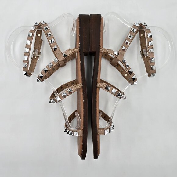 Steve Madden Studded Wrap Around Ankle Strap Sandals - NWOT - Picture 6 of 16